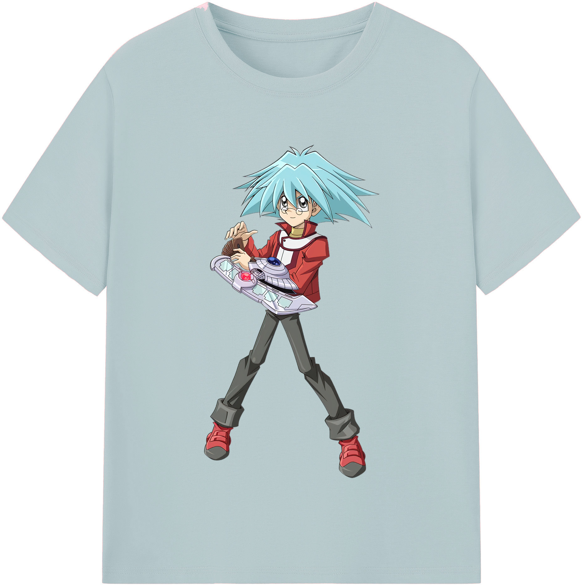 （画像用） 遊☆戯☆王 Yu-Gi-Oh! 綿100％半袖Tシャツ（フロントプリント）